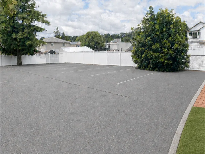 Free parking area beside Wellness Foot Spa
